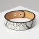 Bracelet Skin "Safari" Python, white-black color, 22 cm