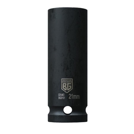 Thor -end Berger BG2151, elongated, shock, thin -walled, 21 mm, 1/2 "-1
