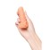 Kokos nozzle is realistic with additional stimulation, TPE, bodily, 15.6 cm, s