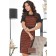 Women's dress "Exclusive event", size 56