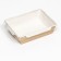 Container with a flat lid, craft, 0.5 l, 16 x 12 x 4.5 cm