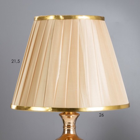 Board lamp "Caitlin" E27 40W gold 27.5x27.5x47.5 cm-2