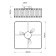 Ceiling light Escada, 2117/3. 3x40W, E27, 400x400x165 mm, color gold