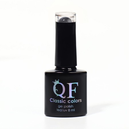 Gel nail polish, Classic Colors, 3 phase, 8ml, Led/UV, black color (002)-8