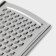 Small heap with a fargo shares, 23.5 × 5 × 2 cm, stainless steel, color is silver, black