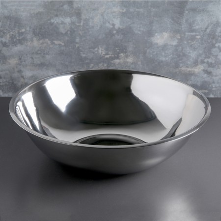 Stainless steel pelvis, 12 l, d = 44 cm