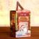 Set for creativity. Coloring mug with postcards "Santa Claus and animals"