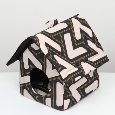 Animal house large, 37 x 35 x 45 cm, mix of colors-2