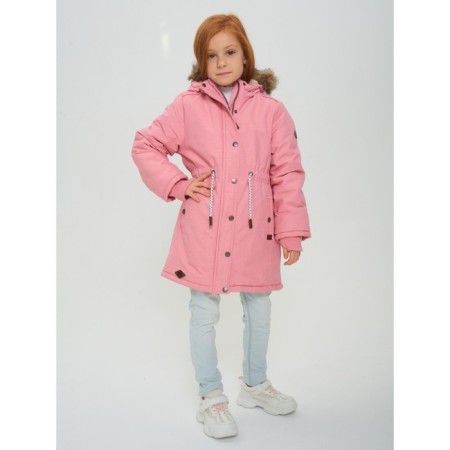 Winter park for a girl, height 104 cm, pink color-3