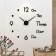 Walls Wall Interior, 3D "Aba", silent, sticker, large, D-70 cm