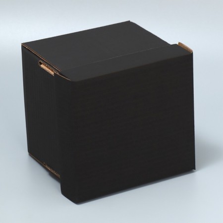 Gift folding box, packaging, “black”, 16.6 x 15.5 x 15.3 cm-2