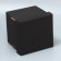 Gift folding box, packaging, “black”, 16.6 x 15.5 x 15.3 cm