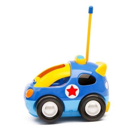 Radio -controlled “Police” machine, light and sound effects, works from batteries-2
