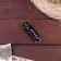 Folding semi -automatic "ruff", blade 7cm, black