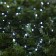 Garland “thread” 10 m, IP44, dark thread, 100 LED, white glow, 2 modes, solar battery