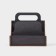 Claus - an organizer for spices with a handle of a Dolyan, 17 × 16 × 16 cm, dark color