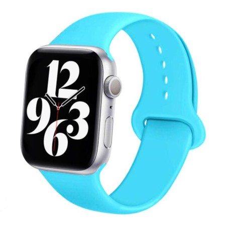 Smart watch strap, 42 mm, l = 24 cm, silicone