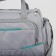 Sports bag with lightning, 3 outer pockets, color gray color