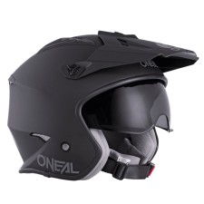 The open open O’Neal Volt Solid V24, ABS, matte, black, s