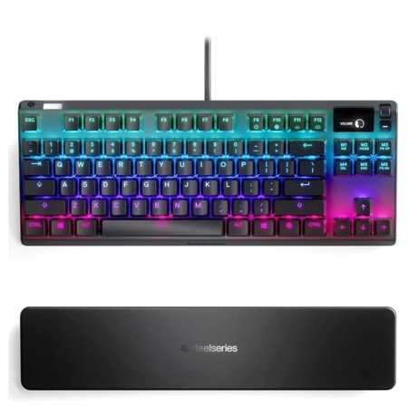 Steelseries APEX 7 Red Switch RU Keyboard Mechanical Black USB Multimedia for Gamer Le 106853-1