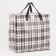 Lightning bag on a zipper, 38 liters, white/black color