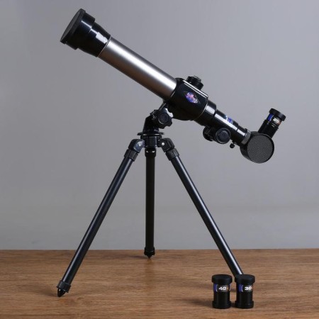 Education Set "Young Naturalist Ultra": Telescope desktop 20x/ 30x/ 40x, removable lenses, microscope-1