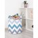Basket for toys "Confident Zigzags, size 35x35 cm