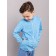 Fleet baby fat, height 128 cm, blue color