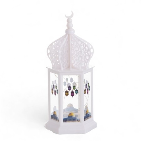 Lamp "Eastern Motives" 3haaa White 9.4x11x24.5cm-7
