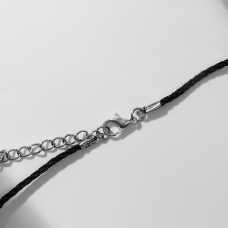 AMOCOUST OF THE COMPLE "Sword-Sword" on the lace, color black silver, 40 cm-2