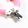 Clogging Set "Harmony": Claws (hole 8 mm) and a fever for claws, pink