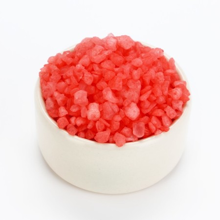 Bath salt, 330 g, aroma of strawberries with cream, pure happiness-1