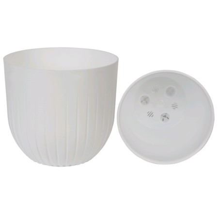 Kashpo Alpha with a tab, 6 l, white color-1