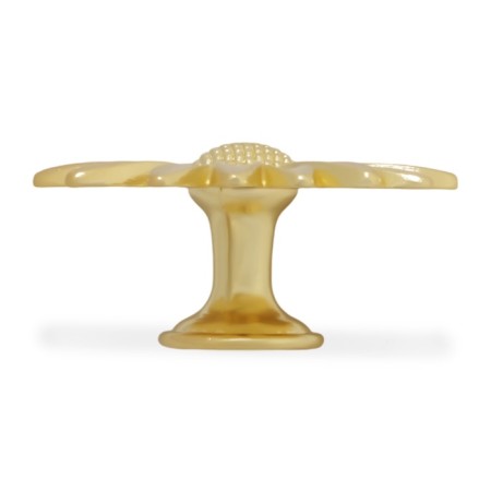 Cappio Pro Pro Pro "Chamomile" 52 x 52 mm, color gold-3