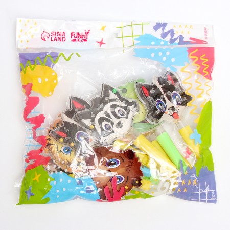 Puzzle "Animals" with a whistle, species mix-2