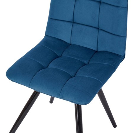 Dining stool Polini Home Berlin SM, Blue-Cherine Color-4