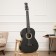 Acoustic guitar is 6 string, Menz. 650mm, strings metal, head without grooves