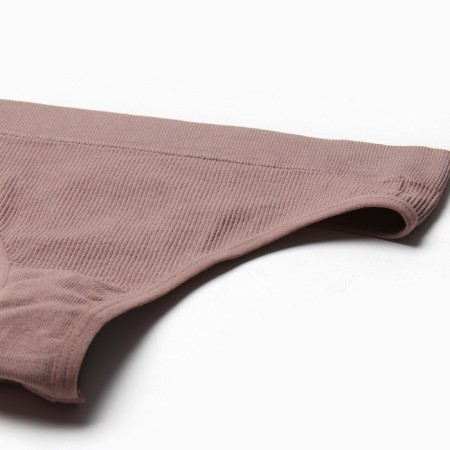 Female set (top, thongs), brown color, size 42-46-5