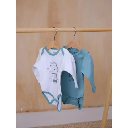 Набор детских боди Rant Twin BOO, рост 56 см, 2 шт-5