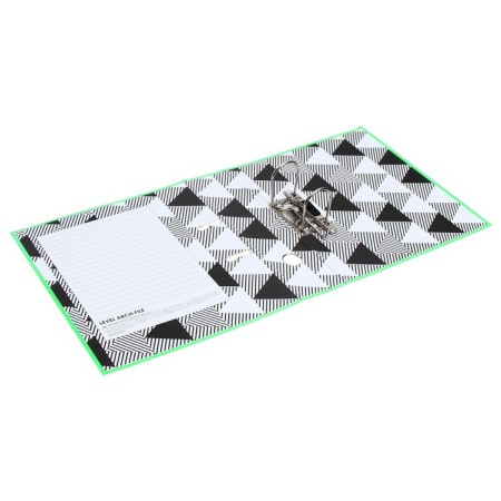 PAPKA-registrar A4 75mm Calligrata laminated, malachite greens-6