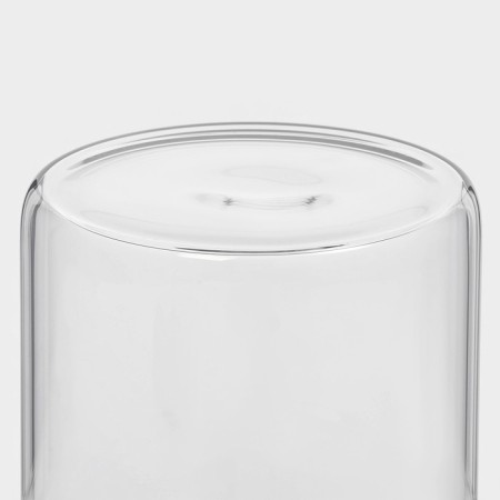 Glass Bank for bulk products with a bamboo cover "Eco", 550 ml, 10 × 10.5 cm-6