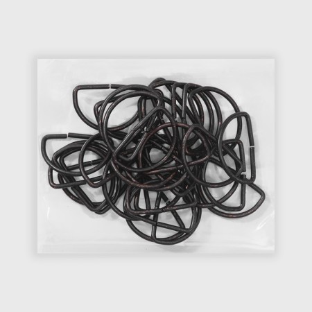Half -ring for bags, d = 25 mm, thickness - 2 mm, color oxide-2