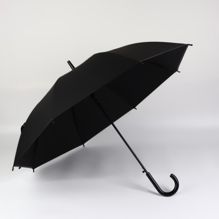 Umbrella - semi -automatic cane, 8 spokes, r = 52/58 cm, d = 116 cm, black color is black-2