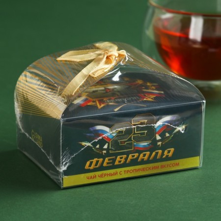 Black tea "February 23" Taste: tropical, 50 g.-5