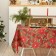 The tablecloth of the New Year's share "Magic holiday" 145*300 +/- 2 cm, 100% p/e