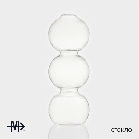 Magistro cocktail glass “Forma. Caterpillar ", 350 ml, 6 × 16 cm, glass, transparent-1