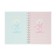 Notebook Gift Book on the comb 80l, line, color block, PVC cover 3D Bear (17.6x13.5cm) 105