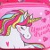 A backpack with a pocket, 21 cm x 10 cm x 29 cm "Unicorn", Minnie and Unicorn