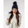 Female ISee hat, size 52-56, black color