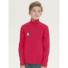 Turtleneck for a boy Pelican, height 122 cm, red color